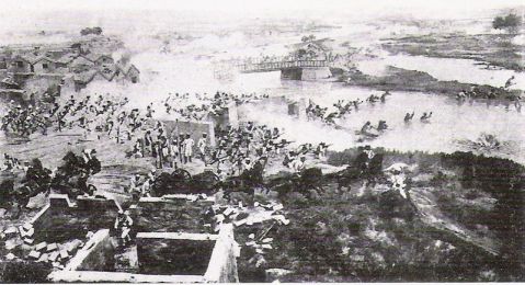 The capture of the southern gate of Tianjin